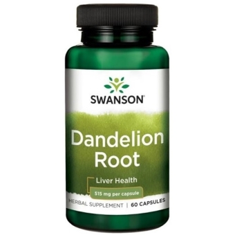 Swanson Dandelion 515mg 60kapsułek cena 24,90zł
