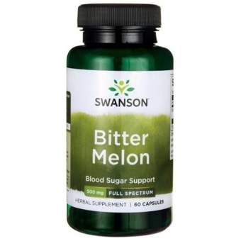 Swanson Full Spectrum Bitter Melon 500mg 60kapsułek cena 14,90zł