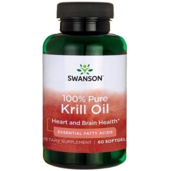Swanson Krill Oil 500mg 60kapsułek OSTATNIE SZTUKI cena 85,90zł