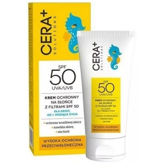 Cera+ Solutions Baby krem ochronny na słońce z filtrami SPF50 50ml cena 15,60zł