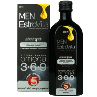 Estrovita Men Omega 3-6-9 250ml cena 81,80zł