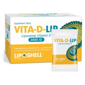 Vita-D-Lip Liposomalna witamina D 2000IU 30saszetek cena 38,90zł