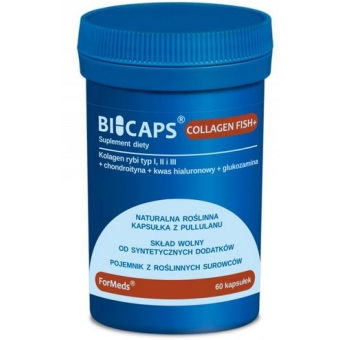 Formeds Bicaps Collagen Fish+ 60kapsułek cena 69,99zł