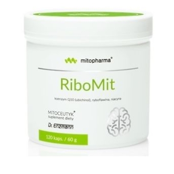 Dr Enzmann RiboMit MSE 120kapsułek Mito-Pharma cena 242,90zł