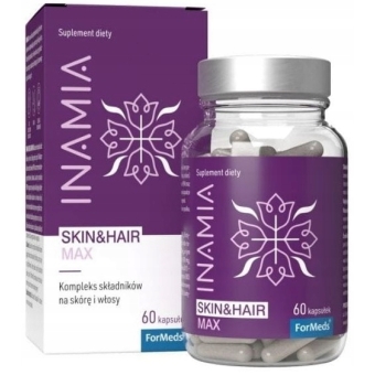 Formeds Inamia Skin & Hair Max 60kapsułek cena 76,99zł