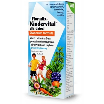 Floradix Kindervital dla dzieci 250ml cena 39,80zł