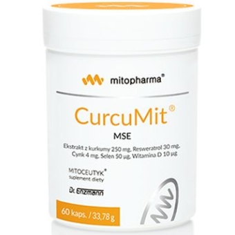 Dr Enzmann CurcuMit 60kapsułek Mito-Pharma cena 176,90zł