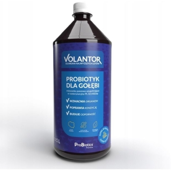 Probiotics Volantor probiotyk dla gołębi i drobiu ozdobnego płyn 1000ml cena 89,00zł