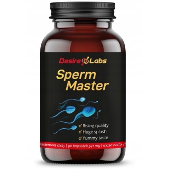 Sperm Master™ zestaw minerałów witamin i ziół 90kapsułek Desire Labs cena 65,90zł