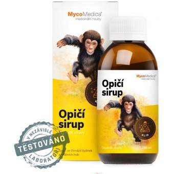 Małpi syrop dla dzieci 200ml MycoMedica cena 44,75zł