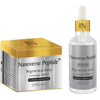 Zestaw Nanoverse Peptide krem 50ml +  Nanoverse Peptide serum 30ml cena 499,00zł