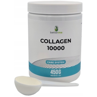 Betterme Collagen z kwasem hialuronowym i witaminą C 10000mg proszek 450g cena 149,00zł
