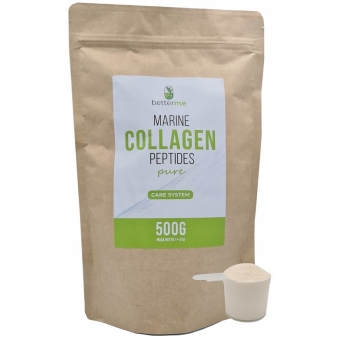 Marine Collagen Pure czysty kolagen rybi proszek 500g doypack BetterMe cena 119,90zł