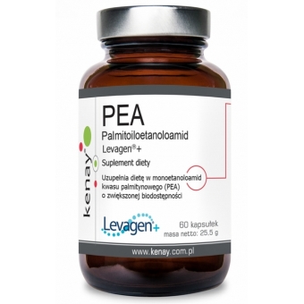 Kenay PEA Palmitoiloetanoloamid Levagen® 60kapsułek cena 73,90zł